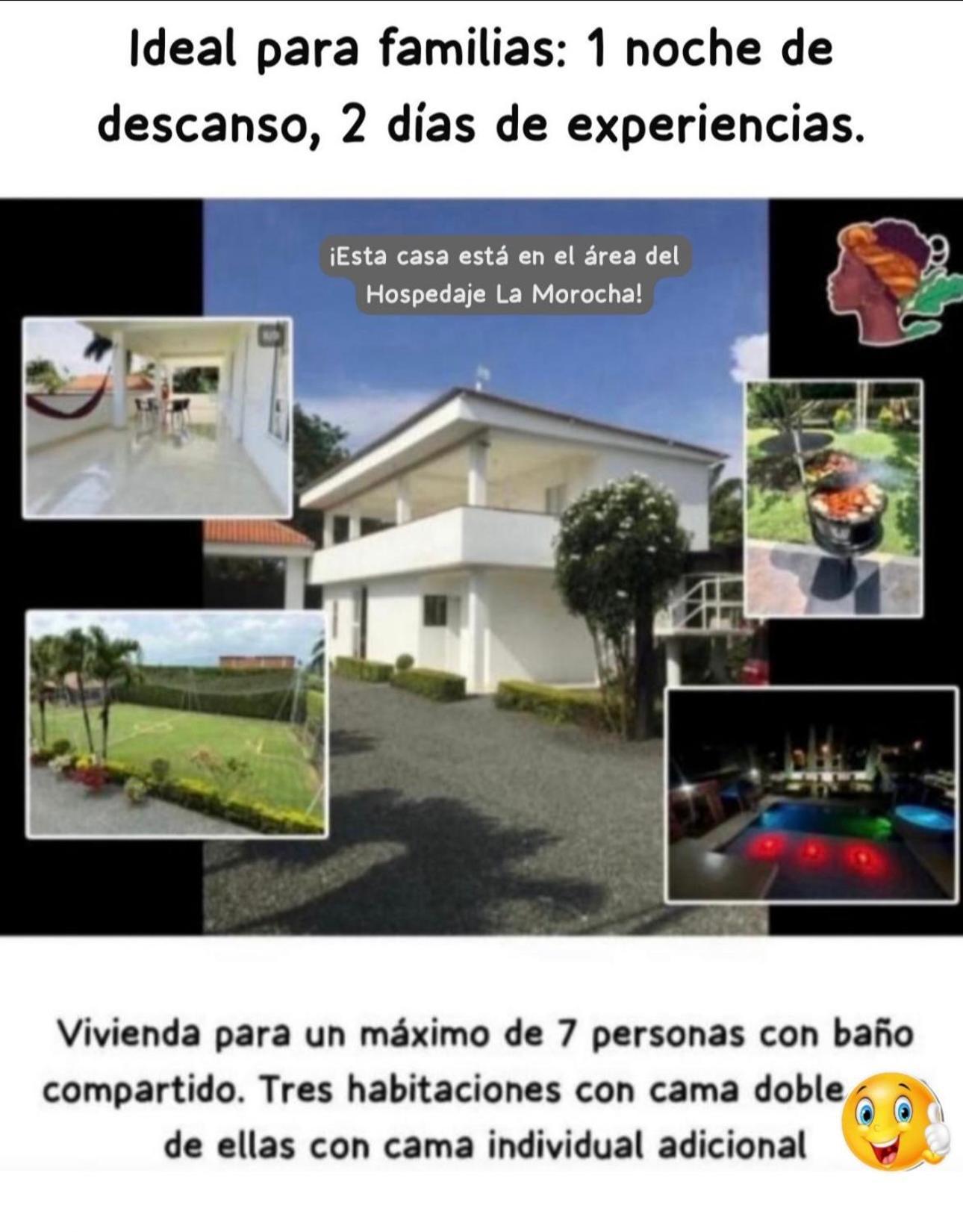 La Morocha Hospedaje & Relax Campestre Rozo Bagian luar foto